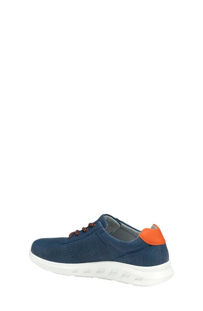 Johnston & Murphy Activate Sneaker In Navy Full Grain