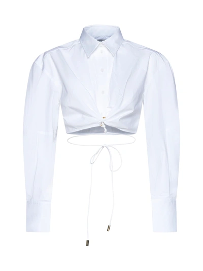 Shop Jacquemus Shirt In White