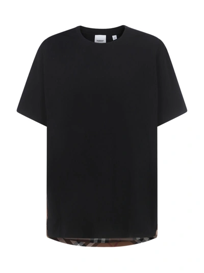 Shop Burberry Megan T-shirt In Black
