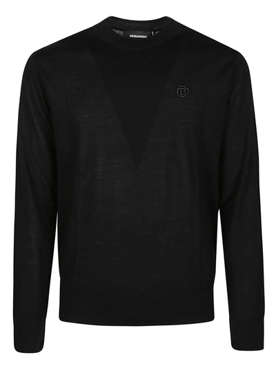 Shop Dsquared2 Dc Sweater In Black
