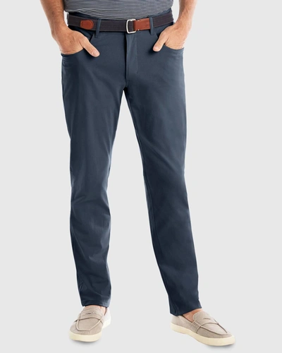 Shop Johnnie-o Cross Country Prep-formance Pant In High Tide In Multi