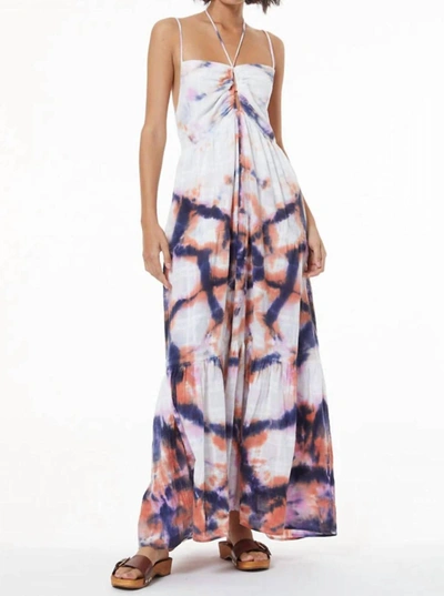 Shop Young Fabulous & Broke Haisley Sun Dress In Violet Kaleidoscope Wash In Multi