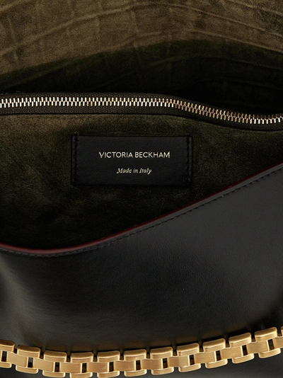 Shop Victoria Beckham Chain Pouch Shoulder Bags Black