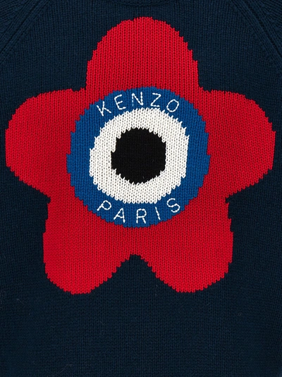 Shop Kenzo Target Sweater, Cardigans Blue