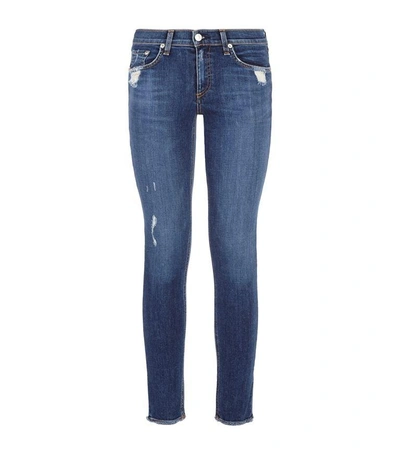 Shop Rag & Bone Distressed Skinny Jeans