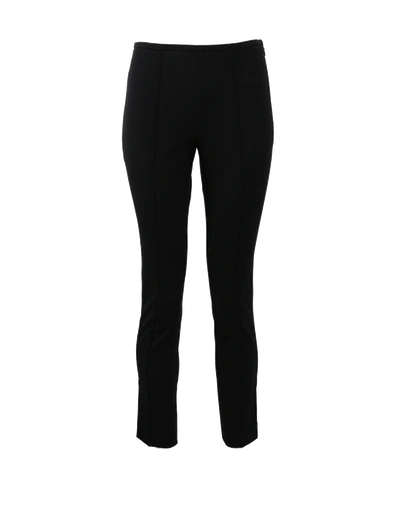 Shop Michael Kors Skinny Crop Pants In Black