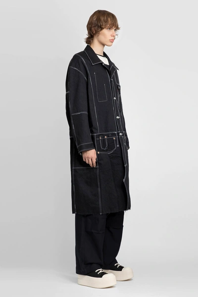 Shop Junya Watanabe Man Black Coats