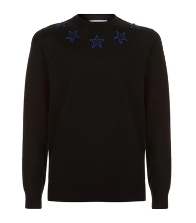 Shop Givenchy Embroidered Star Sweater