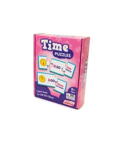 Junior Learning Time Puzzles Educational Learning Set, 72 Pieces In Multi