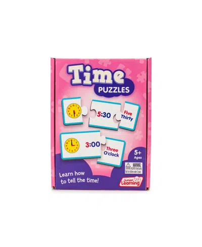 Junior Learning Time Puzzles Educational Learning Set, 72 Pieces In Multi
