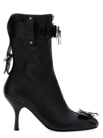 Shop Jw Anderson J.w. Anderson Punk Ankle Boots In Black