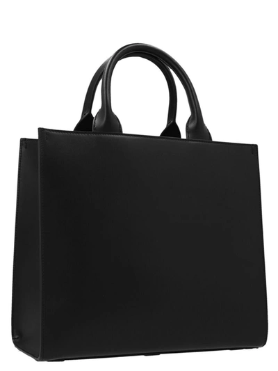 Shop Dolce & Gabbana Logo Handbag In Black