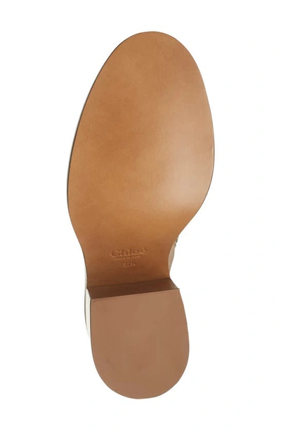 Shop Chloé May Ankle Boot In Soft Tan