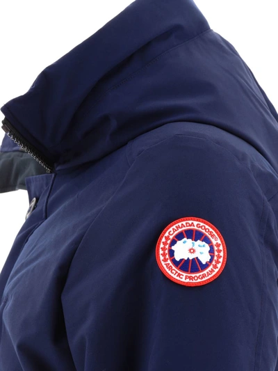 Shop Canada Goose "chateau" Parka In Blue