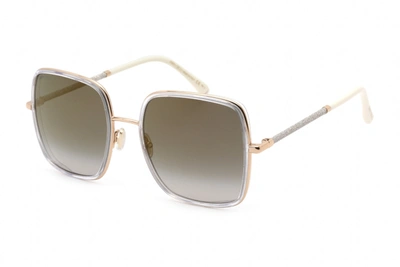 Shop Jimmy Choo Jayla/s 0loj Rectangular Sunglasses 57 Mm In Multi