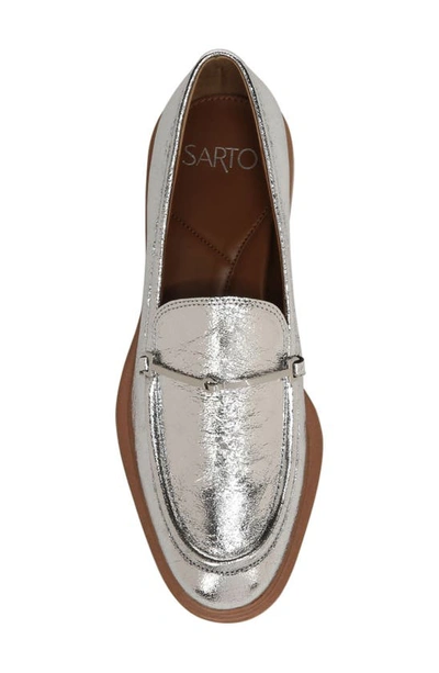 Shop Sarto By Franco Sarto Eda Loafer In Silver