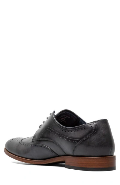 Shop Stacy Adams Brayden Wingtip Oxford In Gray