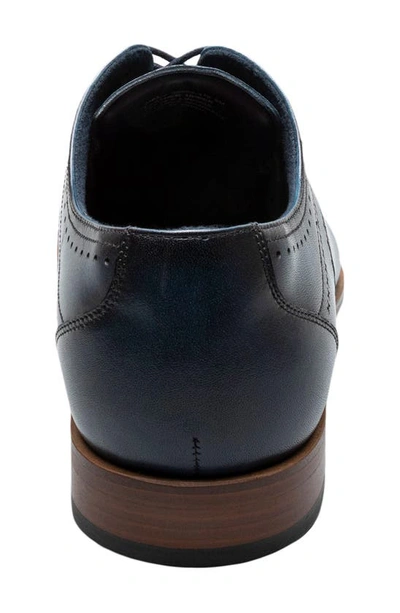 Shop Stacy Adams Bryant Cap Toe Oxford In Navy