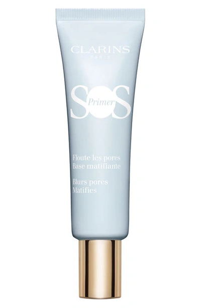 Shop Clarins Sos Color Correcting & Hydrating Makeup Primer, 1 oz In Matifying