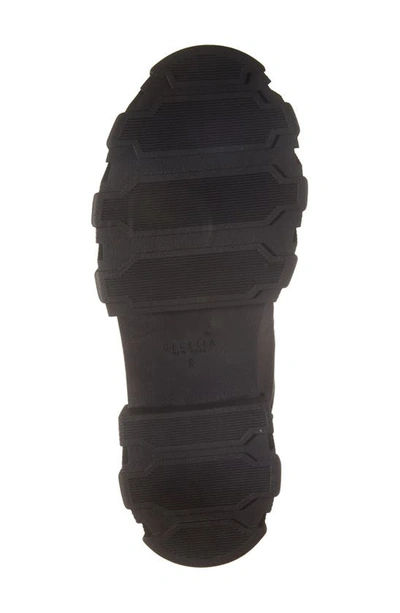 Shop Cecelia New York Jr Water Resistant Lug Sole Bootie In Black