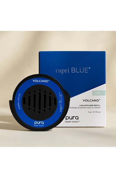 Shop Pura Volcano Car Fragrance In Blue