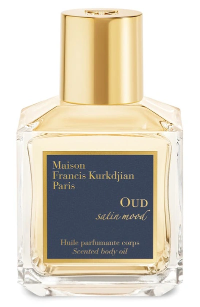 Shop Maison Francis Kurkdjian Oud Satin Scented Body Oil, 2.4 oz