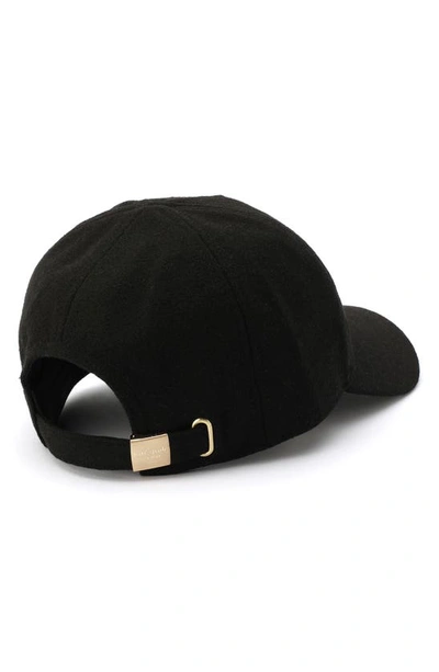 Kate Spade Sam Baseball Hat In Black