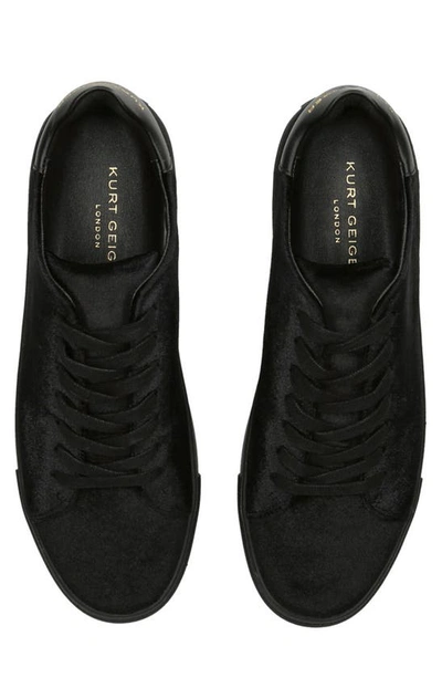 Shop Kurt Geiger Lennon Sneaker In Black