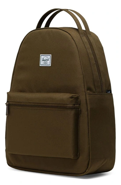 Shop Herschel Supply Co Nova Mid Volume Backpack In Military Olive