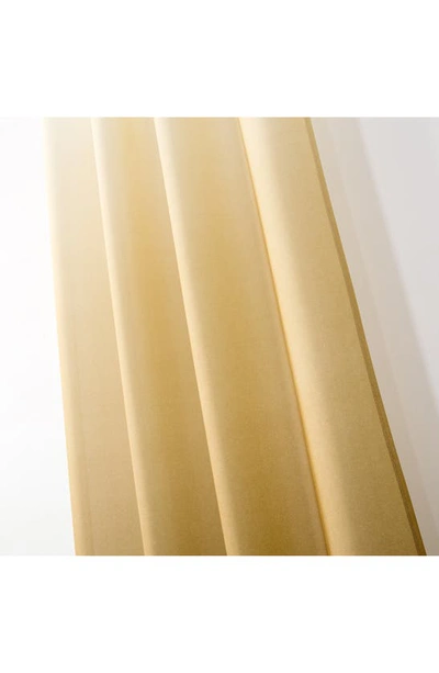 Dainty Home Shades Set Of 2 Ombré Panel Curtains In Gold