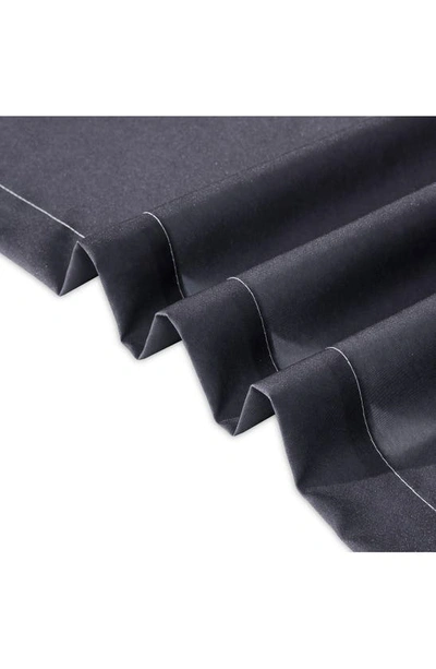 Dainty Home Shades Set Of 2 Ombré Blackout Panel Curtains In Black