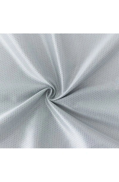 Dainty Home Stars Set Of 2 Metallic Panel Curtains In Silver