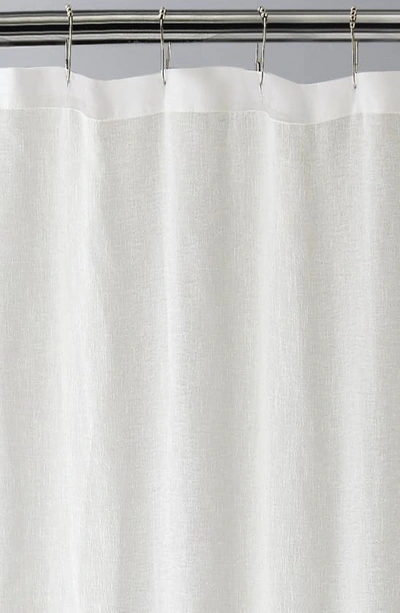 Shop Dainty Home Linea Ombré Shower Curtain In Grey