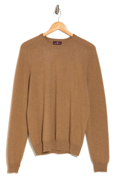 Shop Bruno Magli Crewneck Camel Hair Sweater
