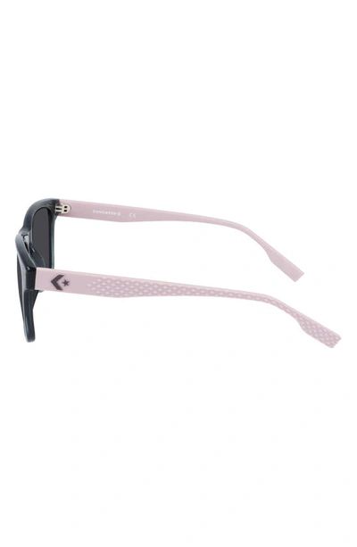 Shop Converse Force 54mm Sunglasses In Crystal Storm Wind
