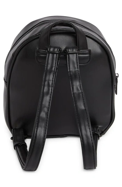 Shop Badgley Mischka Mini Studded Backpack In Black