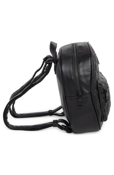 Badgley Mischka Mini Studded Backpack In Black