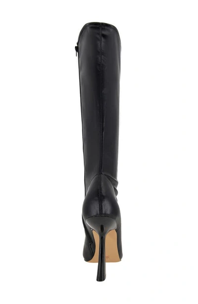 Shop Bcbgeneration Isra Knee High Pointed Toe Boot In Black