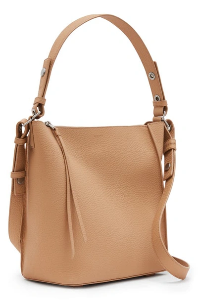 Shop Allsaints Kita Convertible Shoulder Bag In Palisade Tan