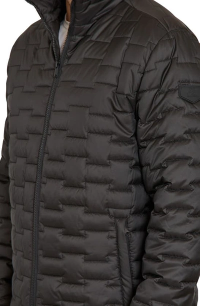 Shop Sam Edelman Brick Quilted Puffer Jacket In Black
