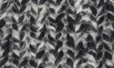 Moncler Creativo Logo Patch Wool Blend Beanie In Grey