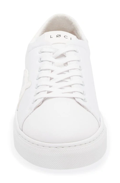 Shop Loci Origin Sneaker In White/white/white