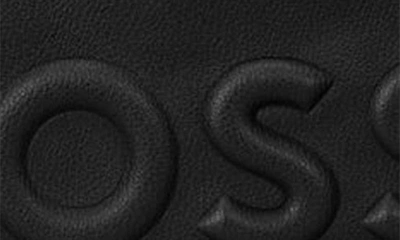 Hugo Boss Olivia Faux Leather Crossbody Bag In Black