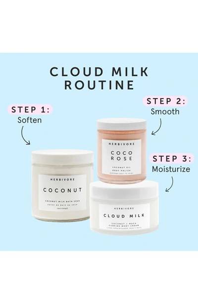 Shop Herbivore Botanicals Cloud Milk Coconut + Maca Firming Body Cream, 6.7 oz