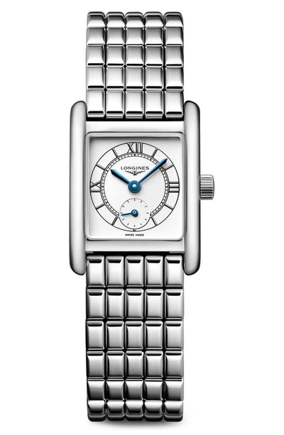 Shop Longines Mini Dolcevita Bracelet Watch, 29mm In Silver