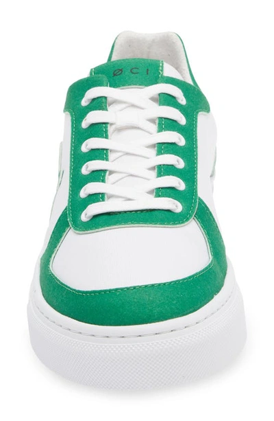 Shop Loci Classic Water Repellent Sneaker In White/ Green/ Green