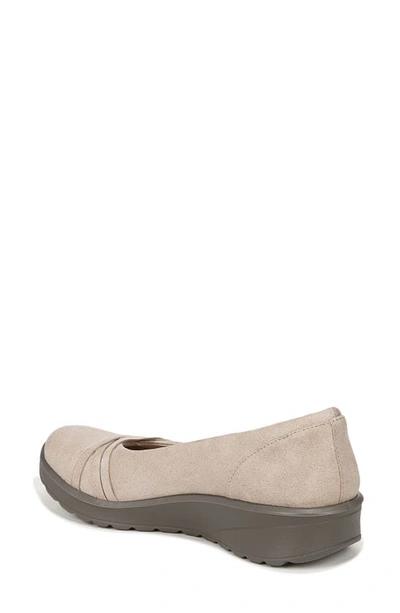 Bzees Goody Slip-on Shoe In Beige