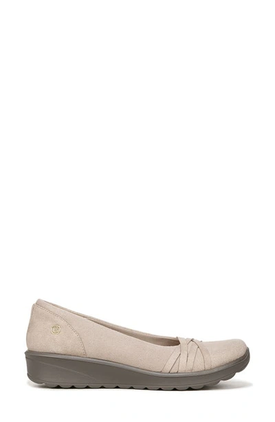 Bzees Goody Slip-on Shoe In Beige