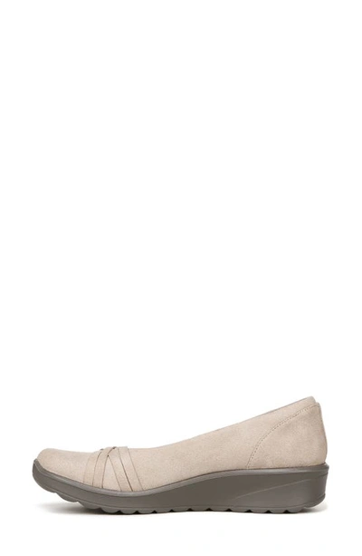 Bzees Goody Slip-on Shoe In Beige
