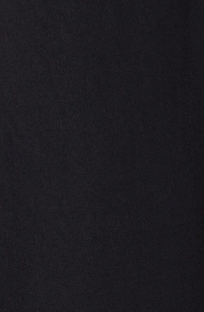 Shop Balmain Foil Logo Cotton Graphic T-shirt In Ehz Black Multi